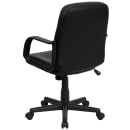 Flash Furniture H8020-GG Swivel Office Chair w/ Mid Back - Black Glove Vinyl Upholstery thumbnail 4