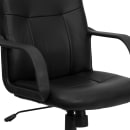 Flash Furniture H8020-GG Swivel Office Chair w/ Mid Back - Black Glove Vinyl Upholstery thumbnail 7