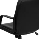 Flash Furniture H8020-GG Swivel Office Chair w/ Mid Back - Black Glove Vinyl Upholstery thumbnail 8