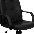 Flash Furniture H8021-GG Swivel Office Chair w/ High Back - Black Glove Vinyl Upholstery thumbnail 7