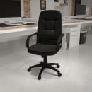 Flash Furniture H8021-GG Swivel Office Chair w/ High Back - Black Glove Vinyl Upholstery thumbnail 9