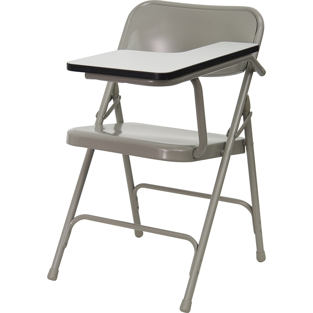 Flash Furniture HF-309AST-LFT-GG Folding Chair w/ Left Tablet Arm - Steel, Beige