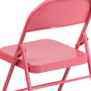 Flash Furniture HF3-PINK-GG Steel Folding Chair - Pink thumbnail 8