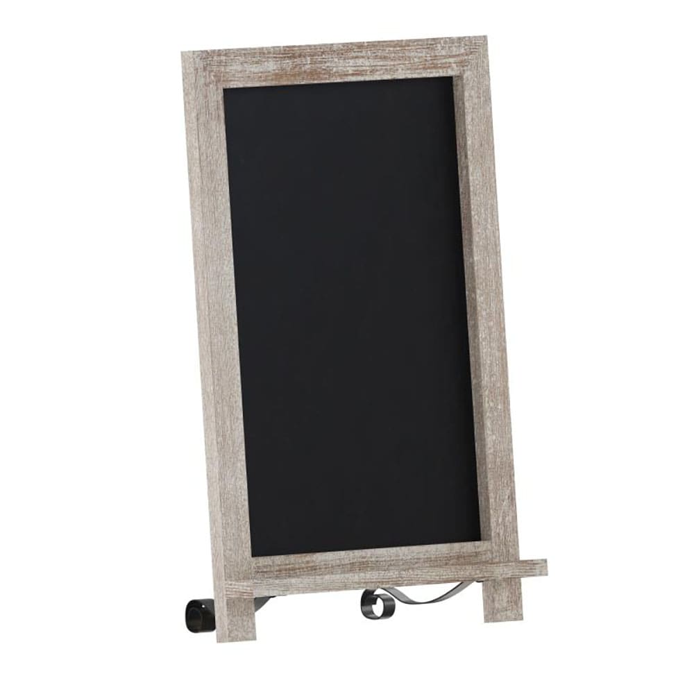 Flash Furniture HFKHD-GDI-CRE8-822315-GG Chalkboard Sign w/ Legs - 12"W x 17"H, Pine Wood Frame