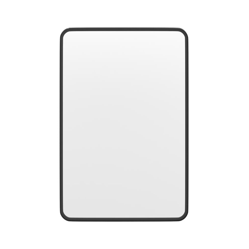 Flash Furniture HFMHD-GDI-CRE8-212315-GG Rectangular Large Accent Wall Mirror, 20" x 30", Metal, Black