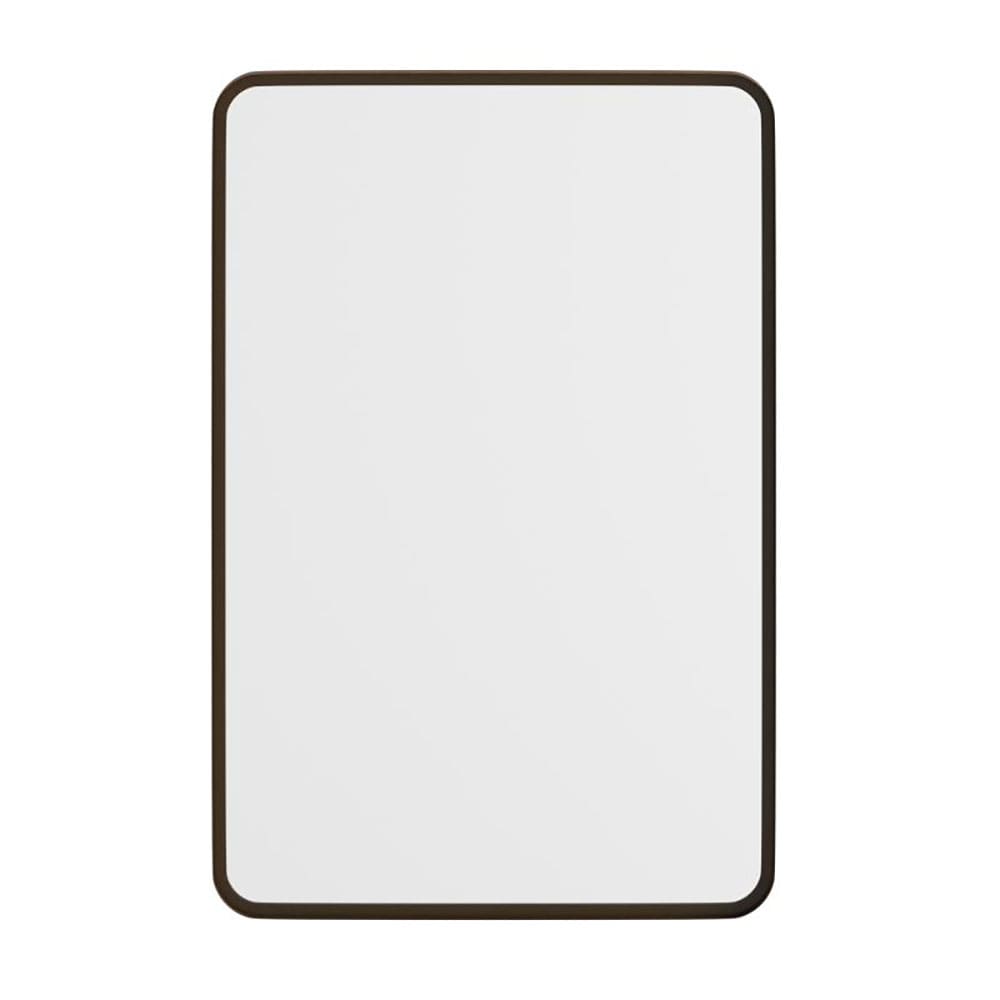 Flash Furniture HFMHD-GDI-CRE8-312315-GG Rectangular Accent Wall Mirror, 20" x 30", Metal, Brushed Bronze