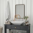 Flash Furniture HFMHD-GDI-CRE8-312315-GG Rectangular Accent Wall Mirror, 20" x 30", Metal, Brushed Bronze thumbnail 4