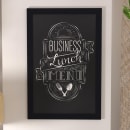 Flash Furniture HGWA-4GD-CRE8-172315-GG Wall Mount Chalkboard Sign - 24"W x 36"H, Pine Wood Frame, Black thumbnail 4