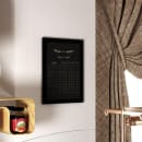 Flash Furniture HGWA-GDIS-CRE8-952315-GG Wall Mount Chalkboard Sign - 18"W x 24"H, Pine Wood Frame, Black thumbnail 3