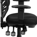 Flash Furniture HL-0001-GG Swivel Office Chair w/ Mid Back - Black Mesh Back & Seat thumbnail 7
