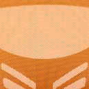 Flash Furniture HL-0001-OR-GG Swivel Office Chair w/ Mid Back - Orange Mesh Back & Seat thumbnail 10