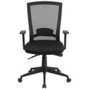 Flash Furniture HL-0004K-GG Swivel Office Chair w/ Mid Back - Black Mesh Back & Seat thumbnail 4