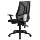 Flash Furniture HL-0017-GG Swivel Task Chair w/ High Back - Black Mesh Back & Seat thumbnail 4