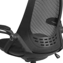 Flash Furniture HL-0018-GG Swivel Office Chair w/ High Back - Black Mesh Back & Seat thumbnail 8
