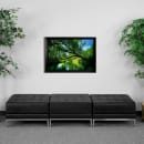 Flash Furniture ZB-IMAG-OTTO-3-GG 3 Piece Modular Bench w/ Black LeatherSoft Upholstery - 84"W x 28"D x 17"H thumbnail 2