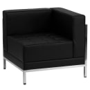 Flash Furniture ZB-IMAG-U-SECT-SET1-GG 10 Piece U-Shape Sectional w/ Black LeatherSoft Upholstery & Stainless Legs thumbnail 3