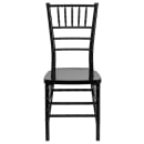 Flash Furniture LE-BLACK-GG Stacking Chiavari Chair - Polycarbonate, Black thumbnail 5