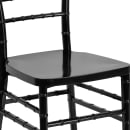 Flash Furniture LE-BLACK-GG Stacking Chiavari Chair - Polycarbonate, Black thumbnail 7