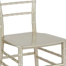 Flash Furniture LE-CHAMP-M-GG Stacking Chiavari Chair - Polycarbonate, Champagne thumbnail 7