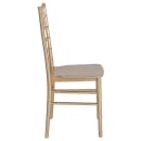 Flash Furniture LE-GOLD-M-GG Stacking Chiavari Chair - Polycarbonate, Gold thumbnail 3