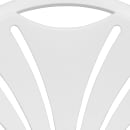 Flash Furniture LE-L-4-WHITE-GG Folding Chair w/ White Plastic Back & Seat - Steel Frame, White thumbnail 10