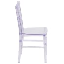 Flash Furniture LE-L-7K-CL-GG Kid's Chiavari Chair - Polypropylene, Transparent thumbnail 3