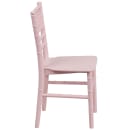 Flash Furniture LE-L-7K-PK-GG Kid's Chiavari Chair - Polypropylene, Pink thumbnail 3