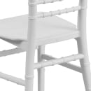 Flash Furniture LE-L-7K-WH-GG Kid's Chiavari Chair - Polypropylene, White thumbnail 8