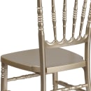 Flash Furniture LE-L-MON-GD-GG Stacking Napoleon Chair - Polypropylene, Gold thumbnail 8
