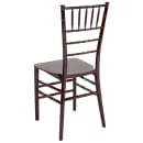 Flash Furniture LE-MAHOGANY-M-GG Stacking Chiavari Chair - Polycarbonate, Mahogany thumbnail 3