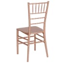 Flash Furniture LE-ROSE-M-GG Stacking Chiavari Chair - Polycarbonate, Rose Gold thumbnail 3