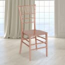 Flash Furniture LE-ROSE-M-GG Stacking Chiavari Chair - Polycarbonate, Rose Gold thumbnail 5