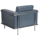 Flash Furniture ZB-LESLEY-8090-CHAIR-GY-GG Reception Chair w/ Gray LeatherSoft Upholstery & Stainless Legs thumbnail 2