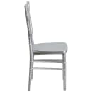Flash Furniture LE-SILVER-GG Stacking Chiavari Chair - Polycarbonate, Silver thumbnail 3