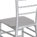 Flash Furniture LE-SILVER-M-GG Stacking Chiavari Chair - Polycarbonate, Silver thumbnail 8