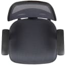 Flash Furniture LF-118P-T-GY-GG Swivel Office Chair w/ Gray Mesh Back & Padded Seat - Black Base w/ Casters thumbnail 9