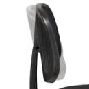 Flash Furniture LF-134-A-BK-GG Swivel Office Chair w/ Black Mesh Back & Padded Seat - Black Base w/ Casters thumbnail 8