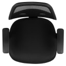 Flash Furniture LF-W-118A-BK-GG Swivel Task Chair w/ Mid Back - Black Mesh Back & Seat thumbnail 9