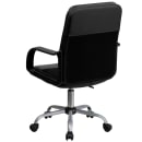 Flash Furniture LF-W-61B-2-GG Swivel Task Chair w/ Mid Back - Black Mesh Back & Seat thumbnail 4