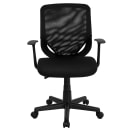 Flash Furniture LF-W-95A-BK-GG Swivel Task Chair w/ Mid Back - Black Mesh Back & Seat thumbnail 5