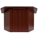Flash Furniture MT-M8833-LECT-GG Portable Tabletop Lectern w/ Mahogany Laminate Surface - 27"W x 16 1/4"D x 19"H thumbnail 5