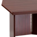 Flash Furniture MT-M8833-LECT-GG Portable Tabletop Lectern w/ Mahogany Laminate Surface - 27"W x 16 1/4"D x 19"H thumbnail 8