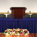 Flash Furniture MT-M8833-LECT-GG Portable Tabletop Lectern w/ Mahogany Laminate Surface - 27"W x 16 1/4"D x 19"H thumbnail 9