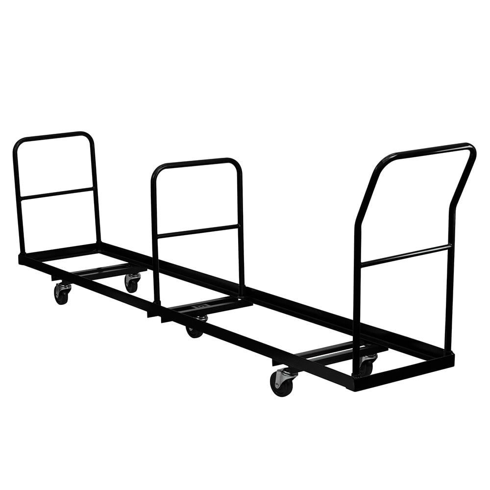 Flash Furniture NG-DOLLY-309-50-GG Folding Chair Dolly w/ (50) Chair Capacity - Steel, Black