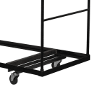 Flash Furniture NG-DY3072-GG Folding Table Dolly w/ (10) 72"W x 30"D Folding Table Capacity - Steel, Black thumbnail 2