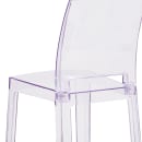 Flash Furniture OW-SQUAREBACK-24-GG Counter Stool w/ Square Back & Plastic Seat, Transparent Crystal thumbnail 8