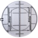 Flash Furniture RB-183RFH-GG 71" Round Folding Table w/ Granite White Plastic Top, 29"H thumbnail 3