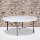 Flash Furniture RB-183RFH-GG 71" Round Folding Table w/ Granite White Plastic Top, 29"H thumbnail 9