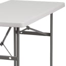 Flash Furniture RB-2448-GG Rectangular Folding Table w/ Granite White Plastic Top - 48"W x 24"D x 29"H thumbnail 5