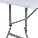 Flash Furniture RB-3050ADJ-GG Rectangular Folding Table w/ Granite White Plastic Top - 59 1/4"W x 29"D x 28" to 34"H thumbnail 8